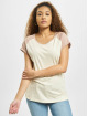 Urban Classics T-Shirt Contrast Raglan beige