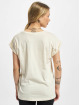 Urban Classics T-Shirt Ladies Organic Extended Shoulder beige