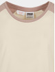Urban Classics T-Shirt Girls Contrast Raglan beige