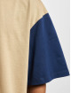 Urban Classics T-Shirt Organic Oversized Colorblock beige