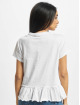 Urban Classics T-shirt Organic Volant bianco