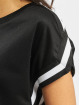 Urban Classics T-Shirt Short Stripes Mesh black