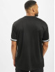 Urban Classics T-Shirt Oversized Stripes Mesh black