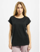 Urban Classics T-Shirt Ladies Organic Extended black
