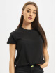 Urban Classics T-Shirt Ladies Cropped Tunnel black