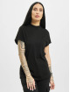 Urban Classics T-Shirt Oversized Cut On Sleeve Viscose black