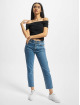 Urban Classics T-Shirt Ladies Off Shoulder Rib black