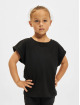 Urban Classics T-Shirt Girls Organic Extended Shoulder black