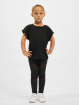Urban Classics T-Shirt Girls Organic Extended Shoulder black