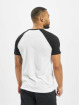 Urban Classics T-Shirt Raglan Contrast blanc