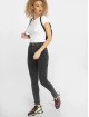 Urban Classics T-Shirt Stretch Jersey Cropped blanc