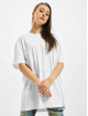 Urban Classics T-Shirt Ladies Oversized Boyfriend blanc