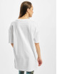 Urban Classics T-Shirt Ladies Oversized Boyfriend blanc