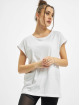 Urban Classics T-Shirt Ladies Organic Extended Shoulder Tee blanc