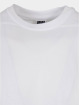 Urban Classics T-Shirt Recycled Curved Shoulder blanc