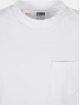 Urban Classics T-Shirt Boys Organic Cotton Basic Pocket blanc