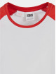 Urban Classics T-Shirt Girls Contrast Raglan 2-Pack blanc