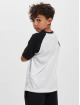 Urban Classics T-Shirt Boys Raglan Contrast blanc