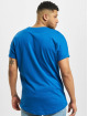 Urban Classics T-Shirt Long Shaped Turnup blau