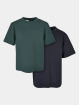 Urban Classics T-Shirt Boys Tall 2-Pack blau