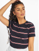 Urban Classics T-Shirt Yarn Dyed Skate Stripe bleu