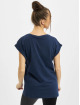 Urban Classics T-Shirt Ladies Extended Shoulder bleu