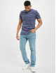 Urban Classics T-Shirt Fast Stripe Pocket bleu