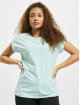 Urban Classics T-Shirt Color Melange Extended Shoulder bleu