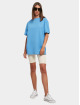 Urban Classics T-Shirt Ladies Oversized Boyfriend bleu