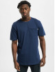 Urban Classics T-Shirt Basic Pocket blue