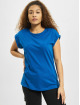 Urban Classics T-Shirt Extended Shoulder blue