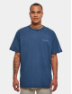 Urban Classics T-Shirt Oversized Small Embroidery blue