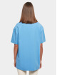 Urban Classics T-Shirt Ladies Oversized Boyfriend blue