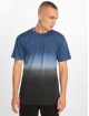Urban Classics T-shirt Dip Dyed blå