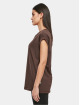 Urban Classics t-shirt Ladies Organic Extended Shoulder bruin