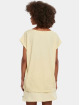 Urban Classics t-shirt Ladies Organic Extended Shoulder geel
