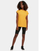 Urban Classics T-Shirt Ladies Extended Shoulder gelb