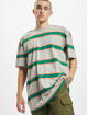 Urban Classics T-Shirt Light Stripe Oversize grau
