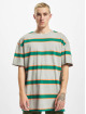 Urban Classics T-Shirt Light Stripe Oversize grau