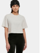 Urban Classics T-Shirt Ladies Short Oversize grau