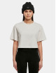 Urban Classics T-Shirt Ladies Short Oversize grau