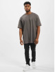 Urban Classics T-Shirt Heavy Oversized Contrast Stitch grey