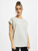 Urban Classics T-Shirt Ladies Extended Shoulder grey