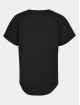 Urban Classics T-shirt Boys Long Shaped Turnup 2-Pack grigio