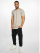 Urban Classics T-Shirt Shaped Long gris