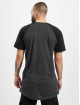 Urban Classics T-Shirt Shaped Raglan Long gris