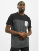 Urban Classics T-Shirt 3-Tone Pocket gris