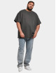Urban Classics T-Shirt Herringbone Terry gris