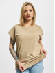 Urban Classics T-Shirt Ladies Extended Shoulder gris