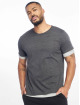 Urban Classics T-shirt Full Double Layered grå